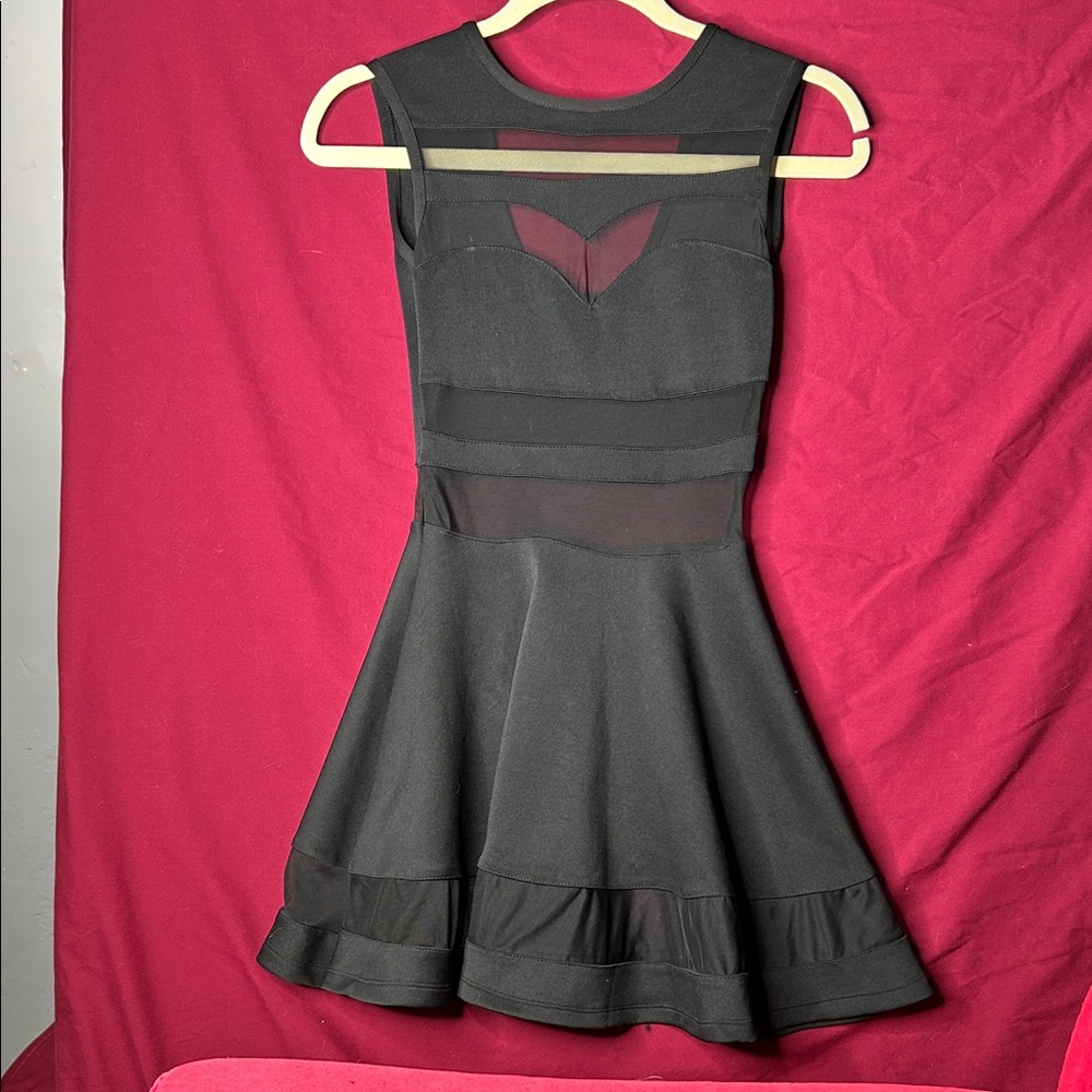 Sexy Black Sleeveless Dress, size medium